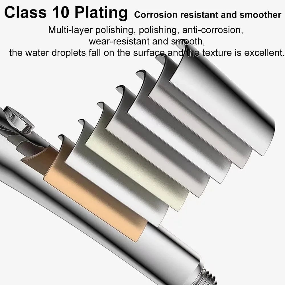 12 Inch Shower Head‎ with Extension Arm  Rain Shower head with Handheld Spray